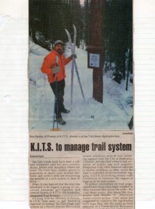 Volunteers began managing the trails in the 1990s. 